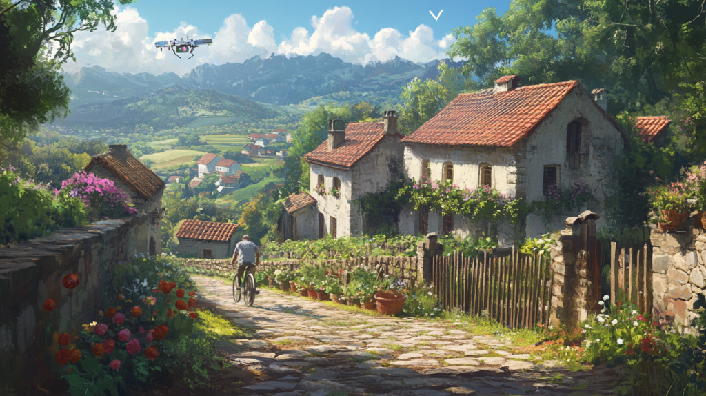 the day ai arrived in the village